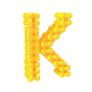 Детский конструктор Фанкластик - Буква К