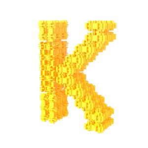 Детский конструктор Фанкластик - Буква К