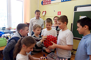 Урок математики с конструктором Фанкластик